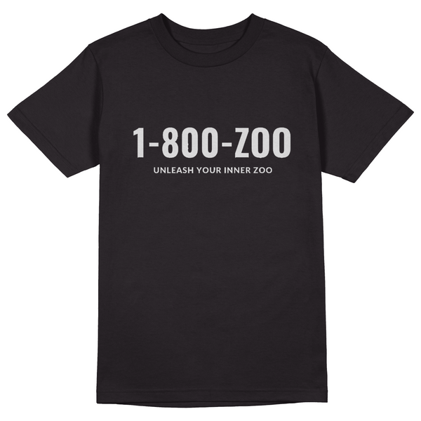 Black 1-800 ZOO Shirt