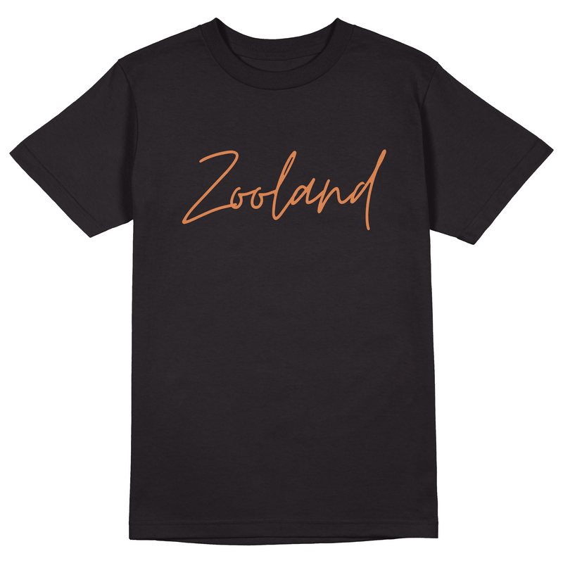 Black "Orange Freestyle" Zooland T-Shirt