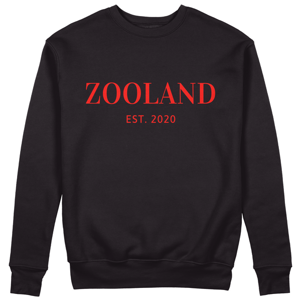 Black & Red Zooland "Designer" Sweater