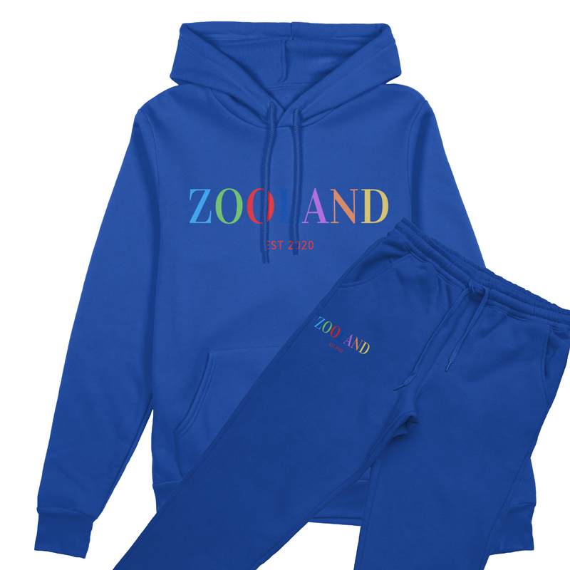 Blue "Limited Edition" Zooland Sweat suit