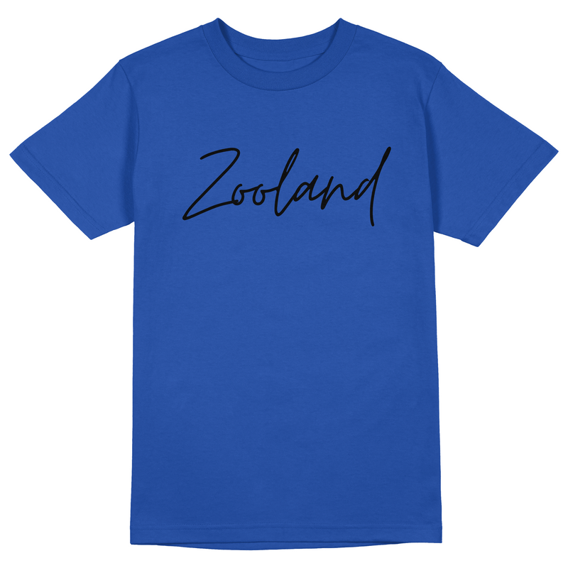 Kids Blue "Black Freestyle" Zooland  T-Shirt