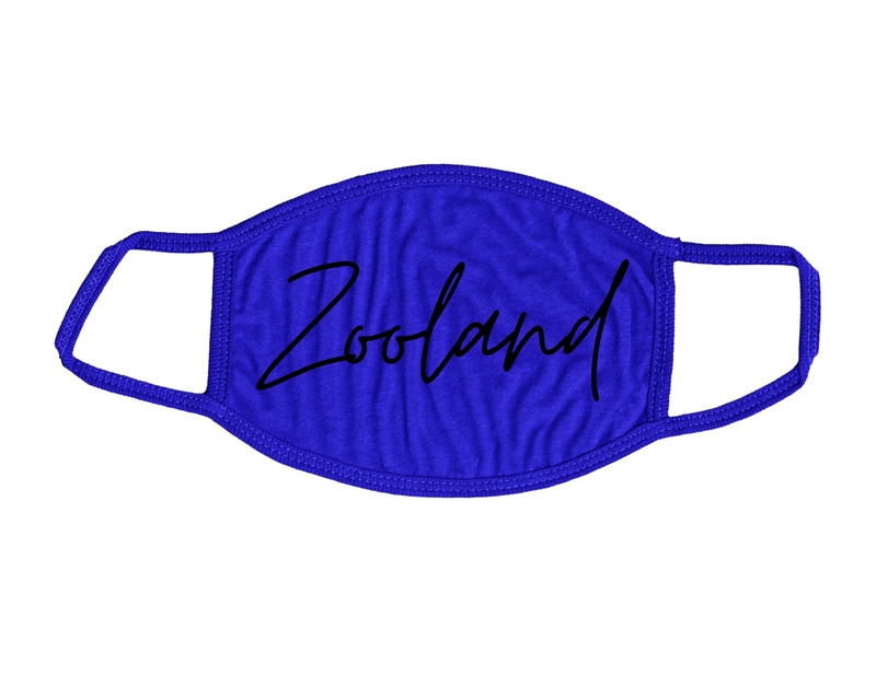 Blue "Black Freestyle" Mask