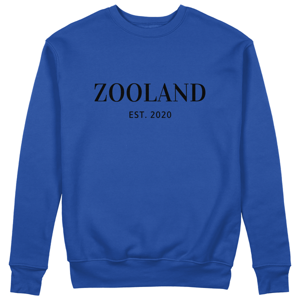 Blue & Black Zooland "Designer" Sweater