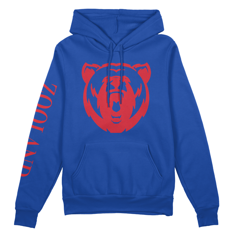 Blue & Red "Deluxe" Zooland Hoodie