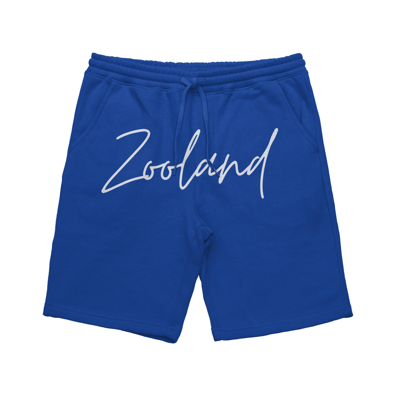 Blue Zooland "White Freestyle" Shorts