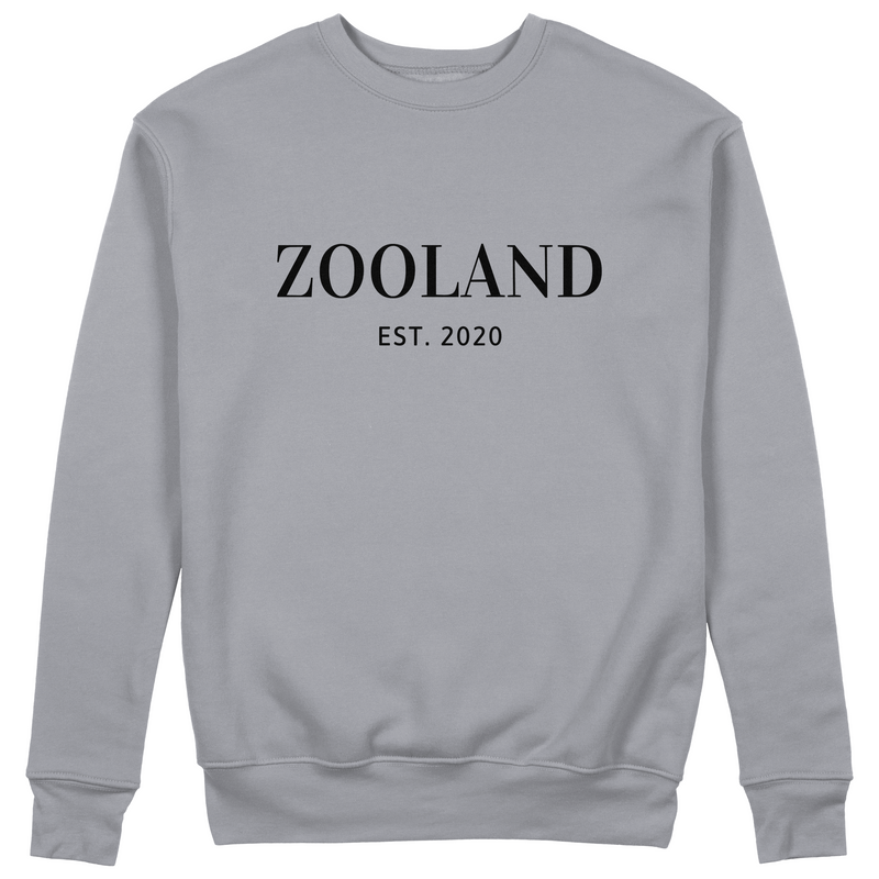 Grey & Black Zooland "Designer" Sweater