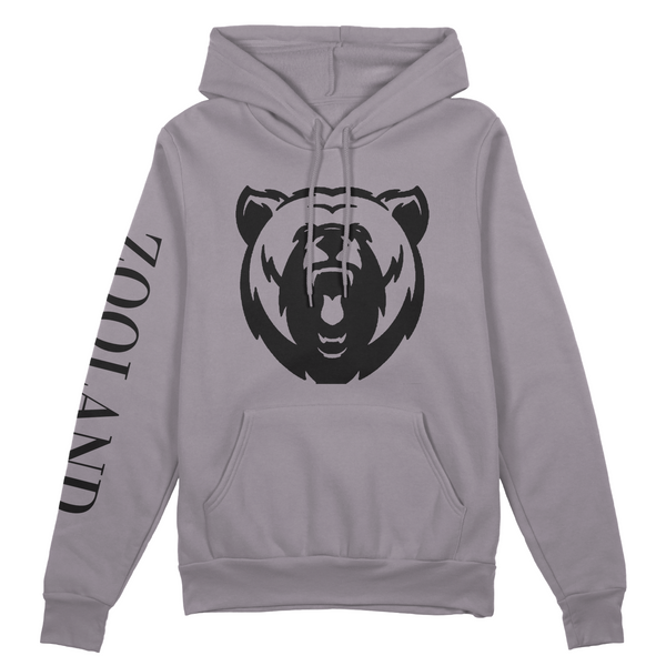 Grey & Black "Deluxe" Zooland Hoodie