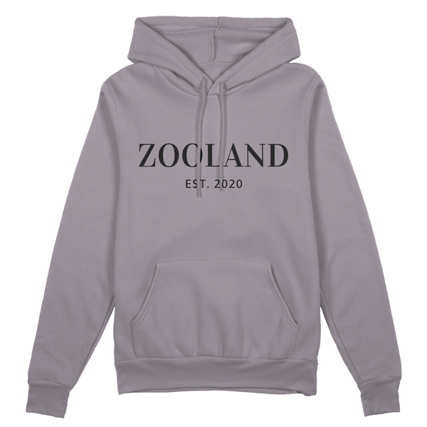 Grey & Black "Designer" Zooland Hoodie