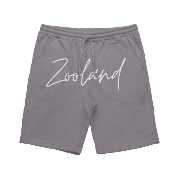 Grey Zooland "White Freestyle" Shorts