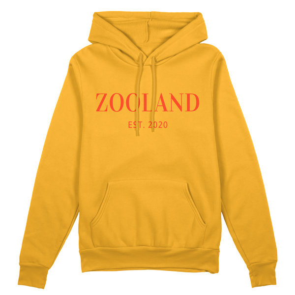 Liquid Gold & Red "Designer" Zooland Hoodie