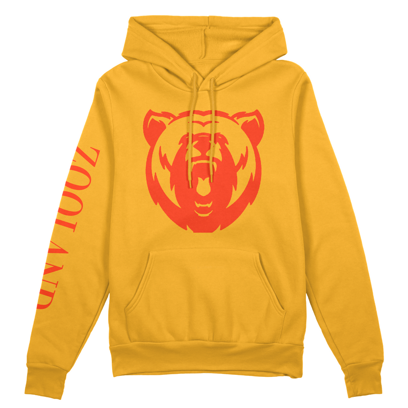 Liquid Gold & Red "Deluxe" Zooland Hoodie