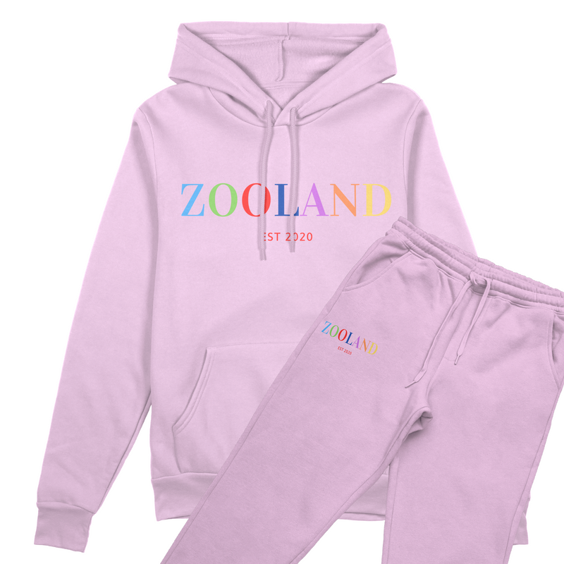 Pink "Limited Edition" Zooland Sweat suit