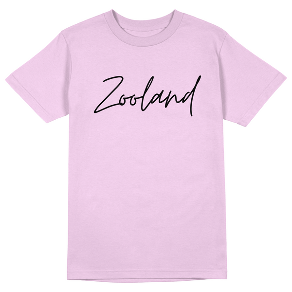 Light Pink Zooland Shirt "Black Freestyle"