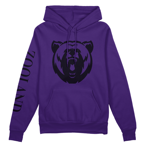 Purple & Black "Deluxe" Zooland Hoodie