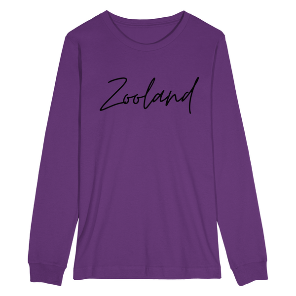 Purple  Zooland Long Sleeve Shirt "Black Freestyle"