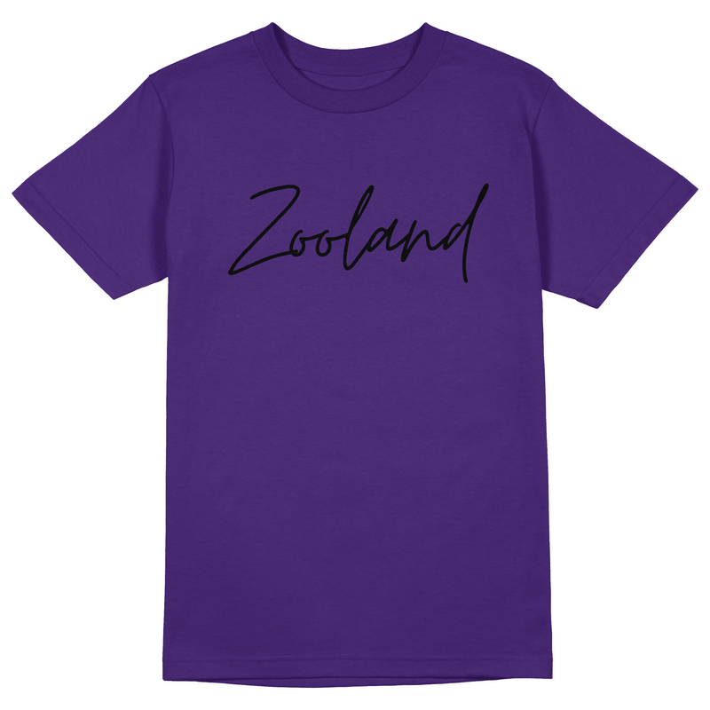 Purple "Black Freestyle" Zooland T-Shirt