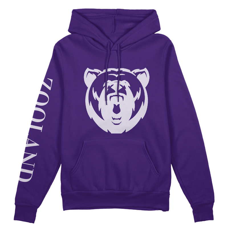 Purple & White "Deluxe" Zooland Hoodie