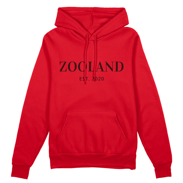 Red & Black "Designer" Zooland Hoodie