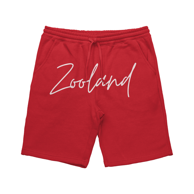 Red Zooland "White Freestyle" Shorts