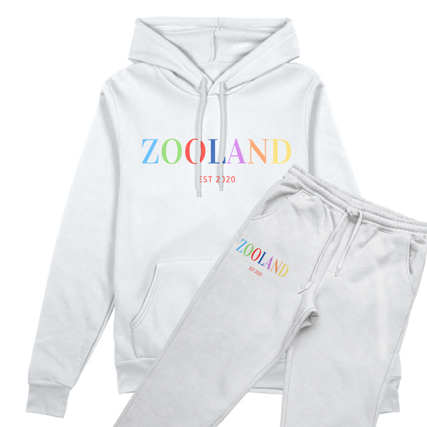 White "Limited Edition" Zooland Sweatsuit