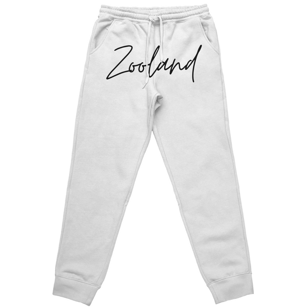 White Zooland " Black Freestyle"  Pants