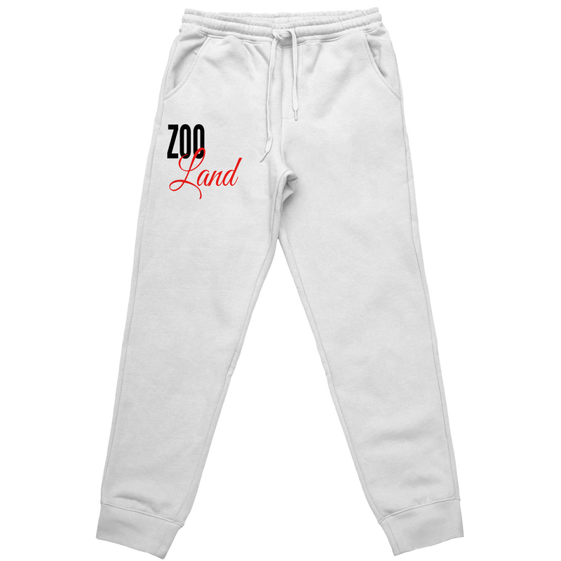 White Zooland "Deluxe" Sweatpants